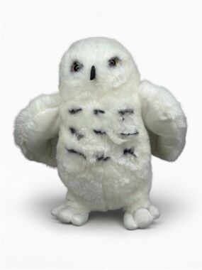 Brite way Large realistic Soft White Owl toy plush